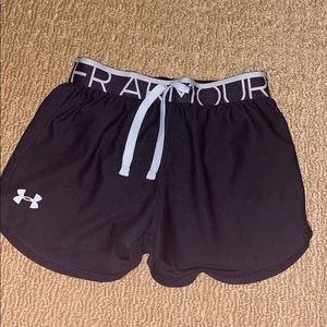 black under armor shorts